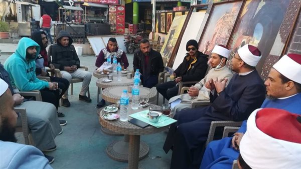 جانب من القافلة 