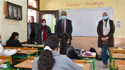 انتظام امتحانات صفوف النقل ببورسعيد | صور 