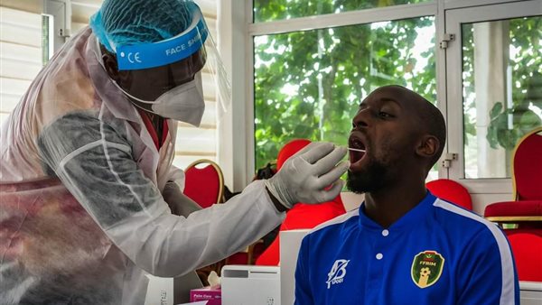 مسحة كورونا لمنتخب