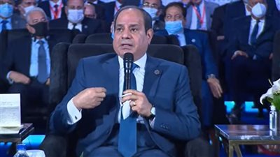 السيسي: الإنسان الوحيد القادر على التدمير والبناء │ بث مباشر