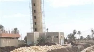 رفع إحداثيات قطعة أرض مخصصة لإنشاء محطة رفع الصرف في بني سويف 