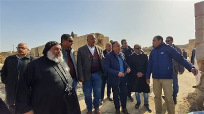 الأمين العام للمجلس الأعلى الآثار يتفقد منطقة أبو مينا بالإسكندرية | صور 