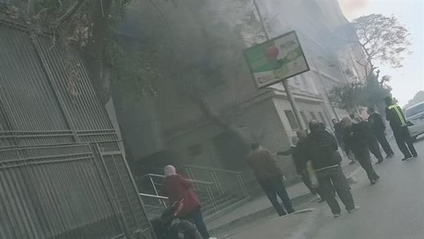 حريق بمعهد الكبد