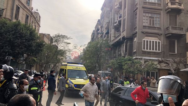 خروج جثمان القس مكاري