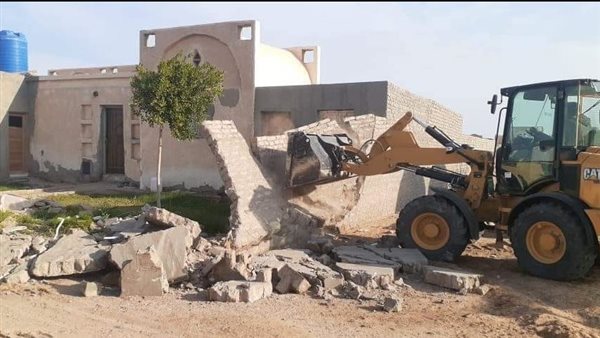 حملة إزالات بالشلاتين