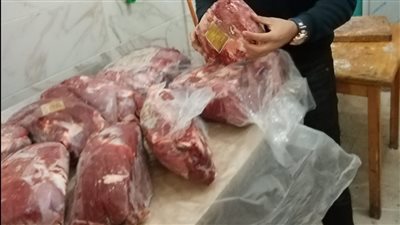 ضبط طِني لحوم مجمدة مجهولة المصدر في البحيرة