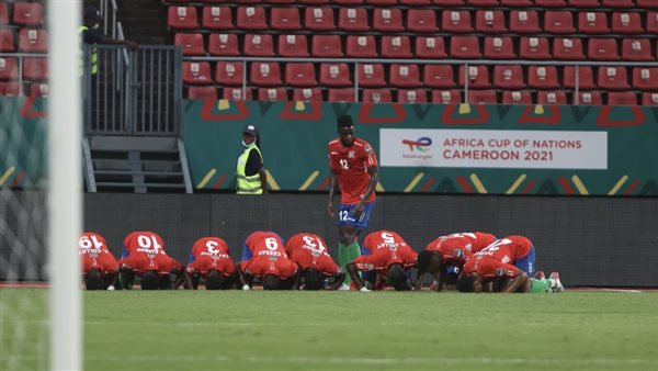 احتفال لاعبي منتخب