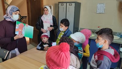 ثقافة الطفل تعقد ورش حكي بعنوان احذروا الهواء خانق