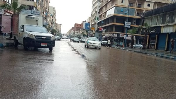 سقوط أمطار على محافظة