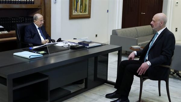 الرئيس اللبناني ووزير