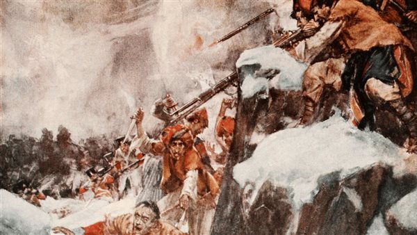 لوحة تجسد لحظات قتل