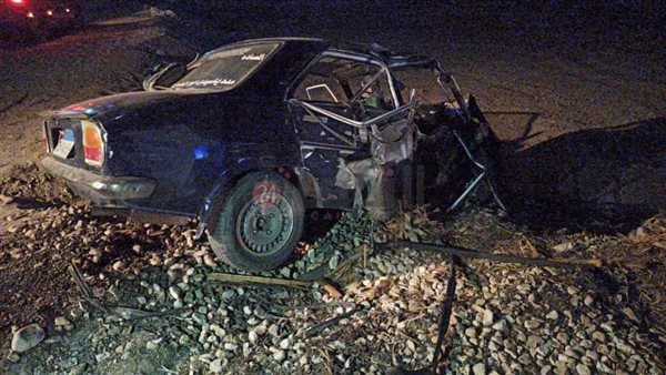 حادث تصادم سيارة