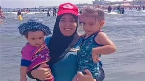 هدير وطفليها