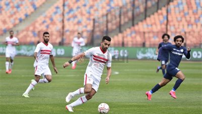 لقطات من مباراة الزمالك وإنبي في كأس الرابطة