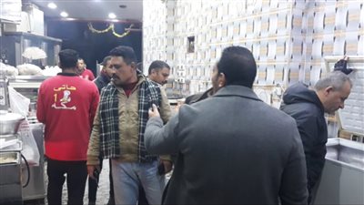 غلق وتشميع مطعم حاتي مكة بالبراجيل بعد ضبط لحوم مجهولة المصدر