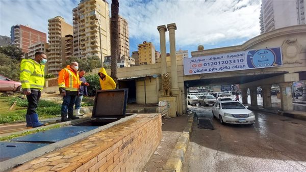 أمطار على الإسكندرية