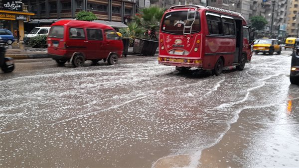 هطول أمطار على الإسكندرية