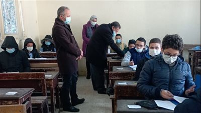 البحيرة: 100% نسبة دخول طلاب صفوف النقل إلى امتحانات الفصل الدراسي الأول اليوم