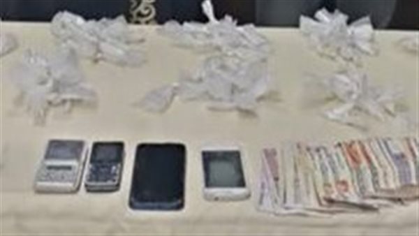 المضبوطات المتهمين