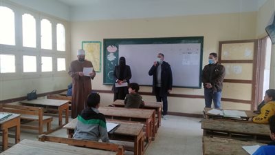 قيادات الأزهر بشمال سيناء يتابعون بدء انطلاق الامتحانات