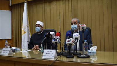 انطلاق مؤتمر وزيرا التموين والأوقاف لإعلان تفاصيل صكوك الأضاحي