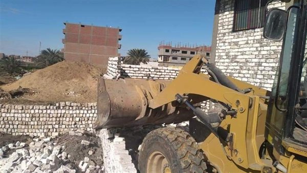 ازالة التعديات بالمنيا