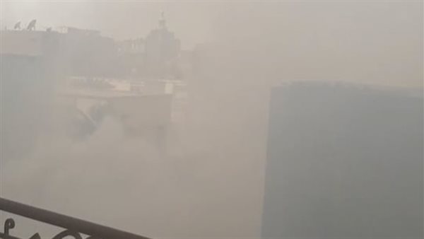 جانب من الحريق