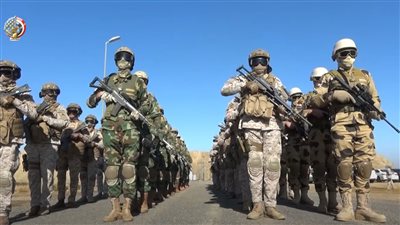 استمرار فعاليات التدريب المصري السعودي المشترك تبوك 5 بالمملكة