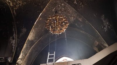 الخدّام كانوا نائمين.. كنيسة الأنبا أنطونيوس بالقدس تصدر بيانًا لتوضيح أسباب حريق مبناها