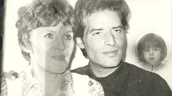 نجيب سرور وزوجته