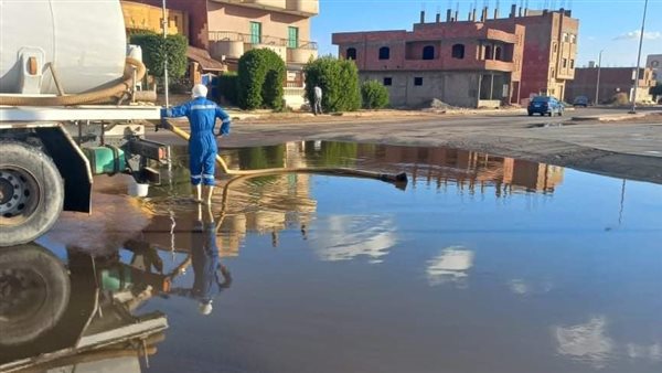 سحب تجمعات مياه الامطار