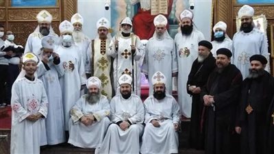 الكنيسة الأرثوذكسية: سيامة كاهن وإيبدياكونيين في طهطا