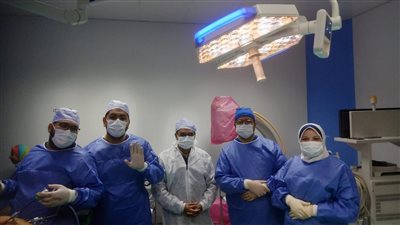 تخصصي بني سويف.. إجراء أول عملية إصلاح فتق بالحجاب الحاجز باستخدام منظار جراحي