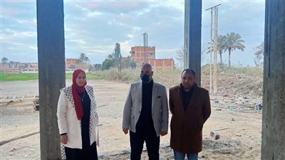 استمرار متابعة الأعمال الإنشائية في عدد من مراكز الشباب المدرجة بمبادرة حياة كريمة