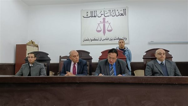 جانب من المحاكمة