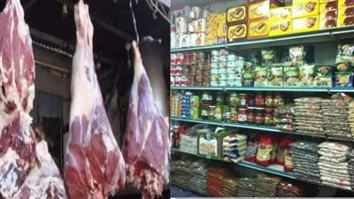 تحرير محاضر والتحفظ على لحوم مذبوحة خارج المجازر الحكومية وسلع مجهولة المصدر ببني سويف 