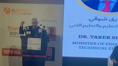 طارق شوقي: نستهدف التحاق 70 % من الطلاب بالتعليم الفني