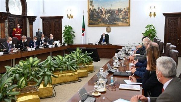 اجتماع الرئيس الجزائري