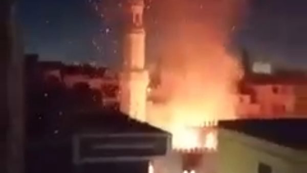 اندلاع حريق هائل