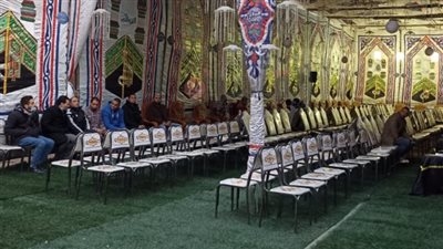 توافد الحضور على عزاء صلاح الموجي بطل واقعة كنيسة مارمينا | بث مباشر