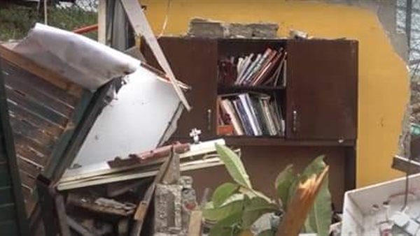 جانب من حملة الهدم