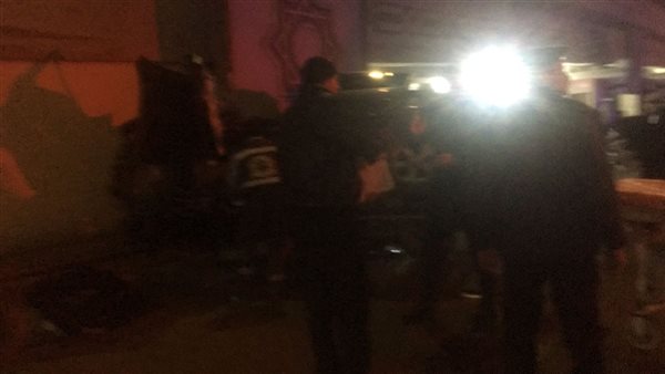 حادث مروع أمام مستشفى