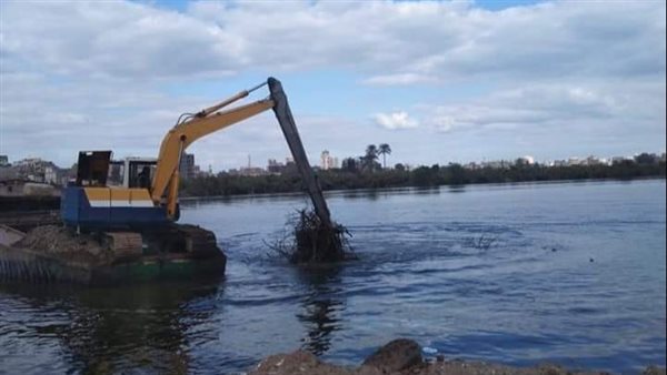 إزالة تعديات بالبحيرة