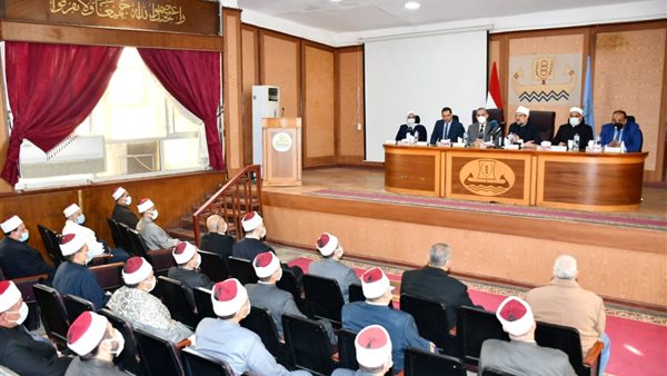 اجتماع وزير الأوقاف