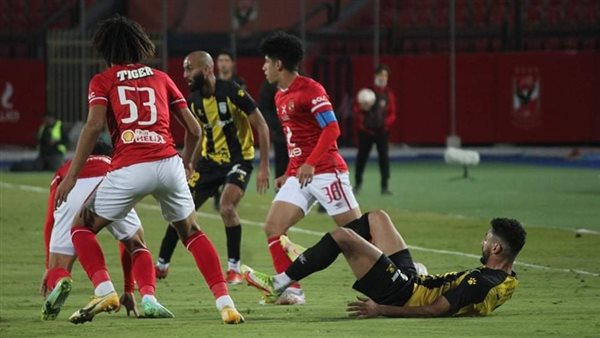 مباراة الأهلي والمقاولون