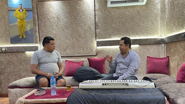 حمو بيكا أثناء الاختبارات