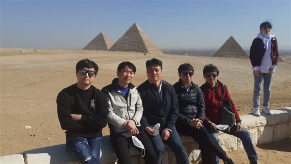  أهرامات الجيزة تستقبل