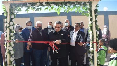 محافظ البحر الأحمر يفتتح عددا من المشروعات برأس غارب خلال الاحتفالات بالعيد القومي | صور