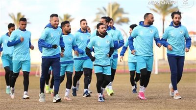 المصري يواصل استعداداته لمباراة فيوتشر في كأس الرابطة