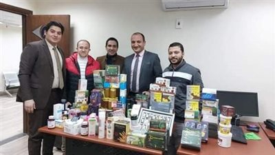 غلق وتشميع مركز للتغذية العلاجية والتجميل يديره منتحل صفة طبيب ببني سويف | صور